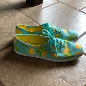 Keds pineapple tennis shoes